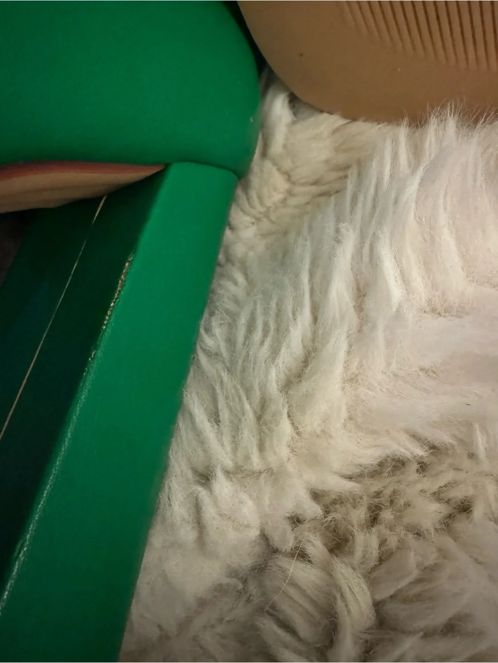 Green Platform Knee-High Boots - Women